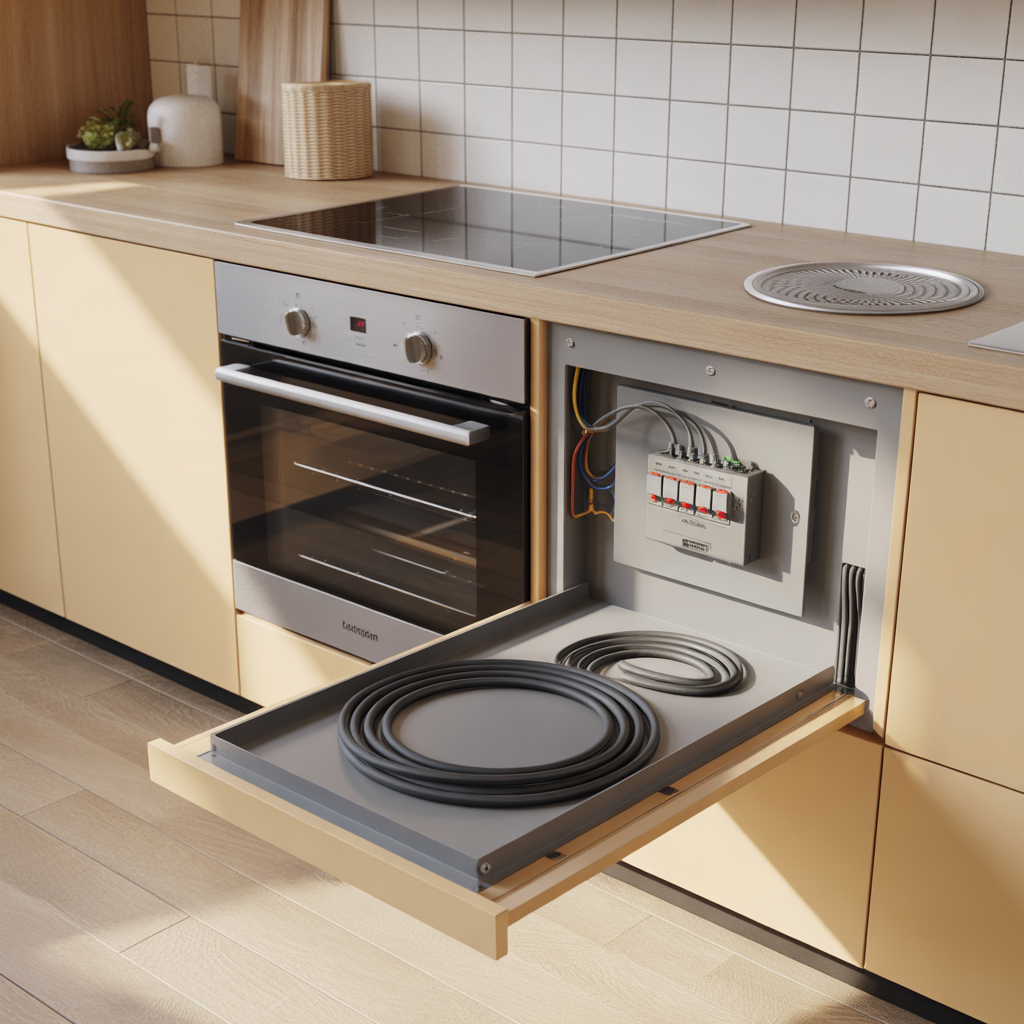 anslutning av spishall och ugn regler och kostnad