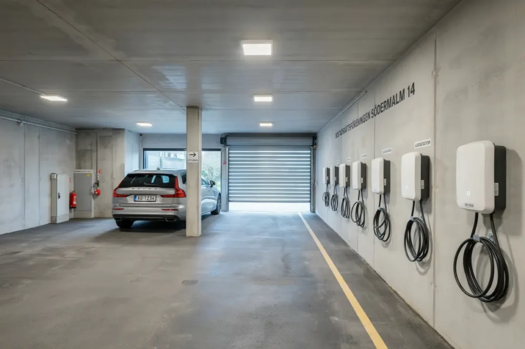 installation av laddboxar i bostadsr ttsf reningens garage p s dermalm stockholm